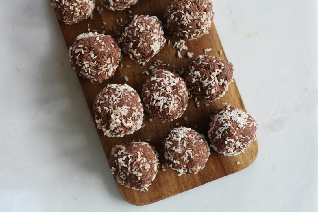 spiced cacao energy balls recipe
