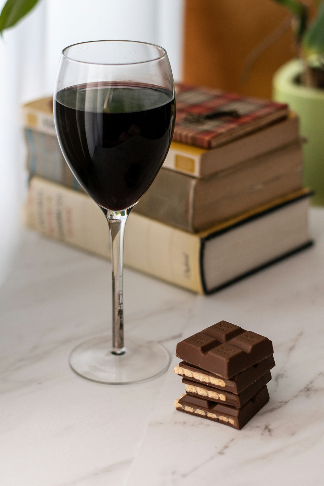 chocolate and wine