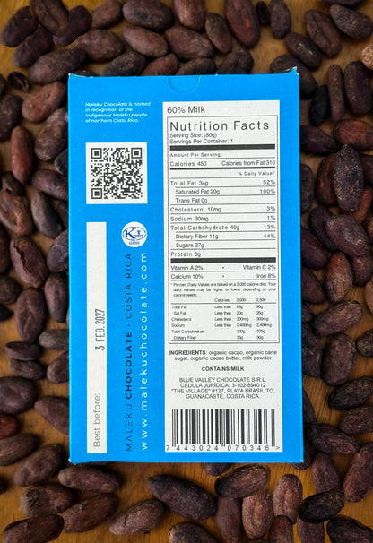 60% Milk Chocolate