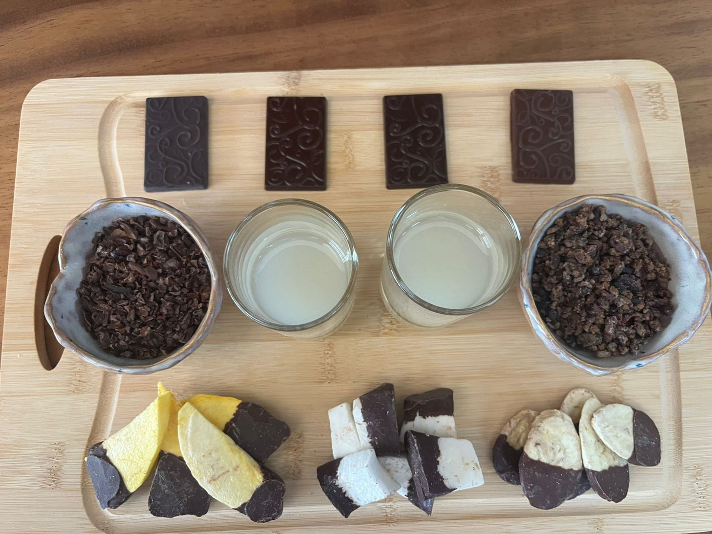 Cacao Tasting Board